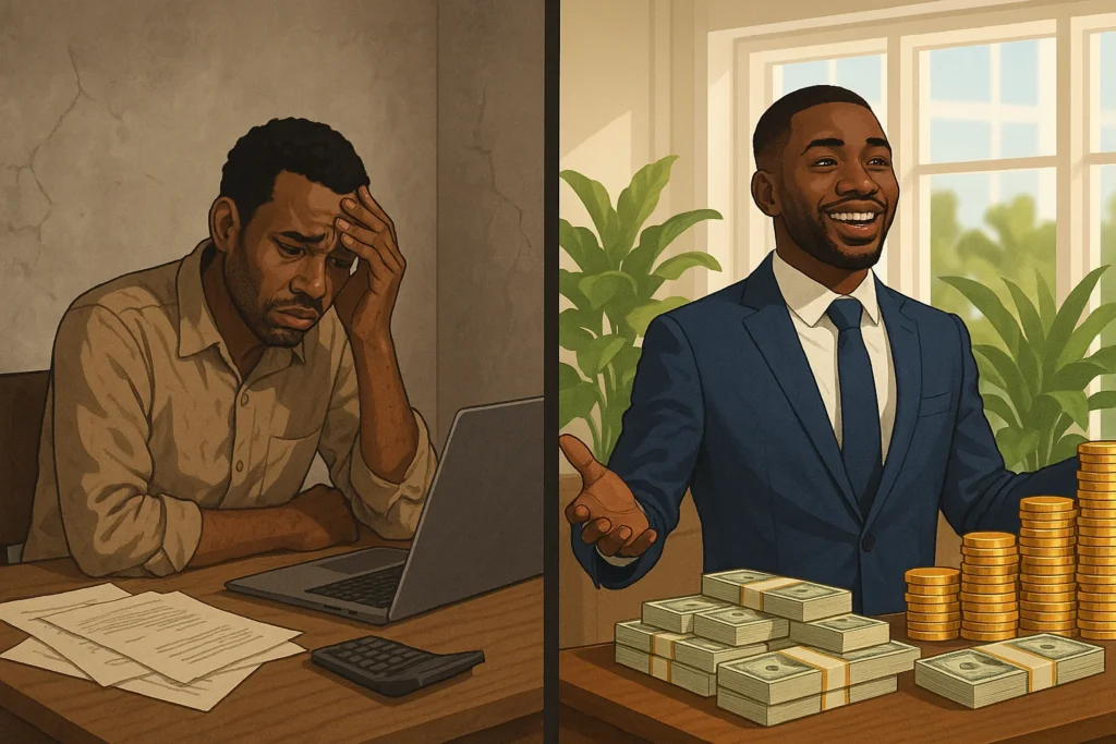 Book Cover: From a Struggling to a Flourishing Business